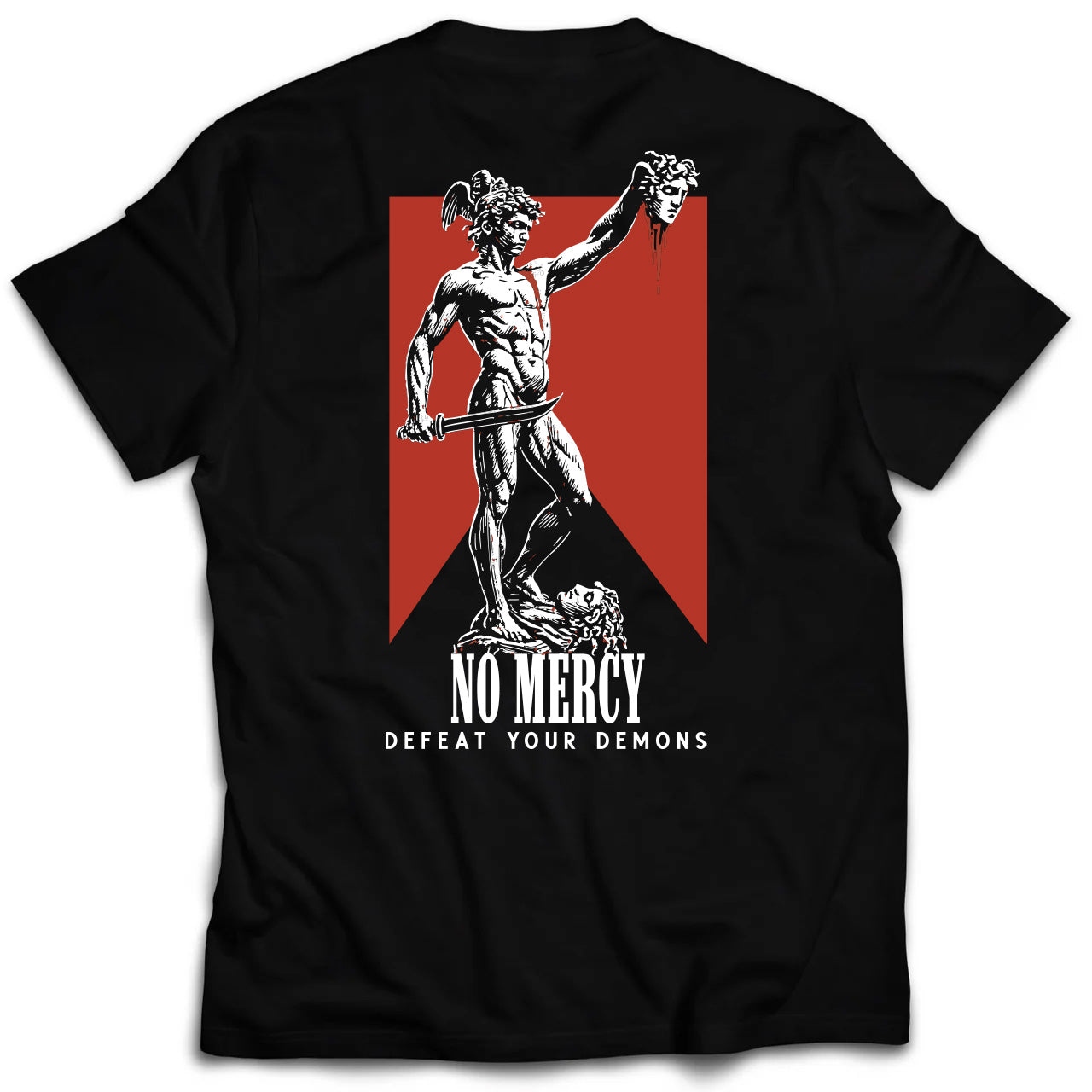 Defeat Your Demons T-shirt - Black – No Mercy