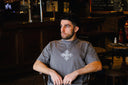 Iron Cross - Oversized T-shirt - Grey