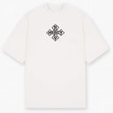 Iron Cross Oversized T-shirt - White