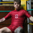 Jaws  - Rashguard Burgundy