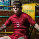 Jaws  - Rashguard Burgundy