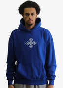 Iron Cross Hoodie - Blue