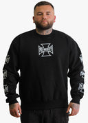 ANGEL LISTED SWEATSHIRT - DRAFT - NO MERCY FIGHTWEAR SCHWARZ