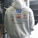 Engineered For Jiu Jitsu Hoodie - Grey