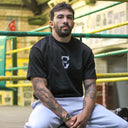 Jaws Oversized T-shirt - Black