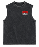 Smokes Sleeveless Tee - Faded Black