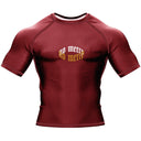 The Ring  - Rashguard Burgundy