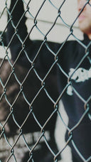 Caged Dog Hoodie - Black